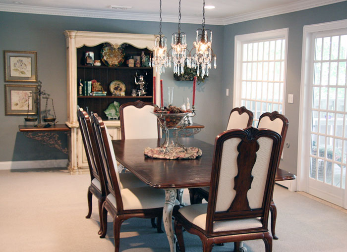A lovely dining room by Nancy Gilbert, A Touch of Staging